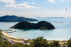 坂越湾の風景