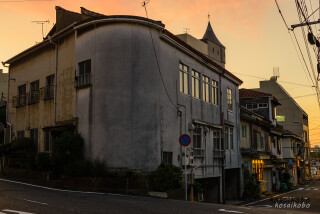 夕暮れ