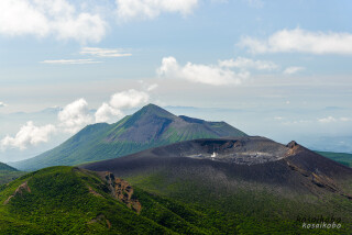 新燃岳・高千穂峰