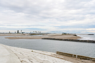 鳴瀬川河口