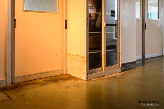 津波襲来の痕跡